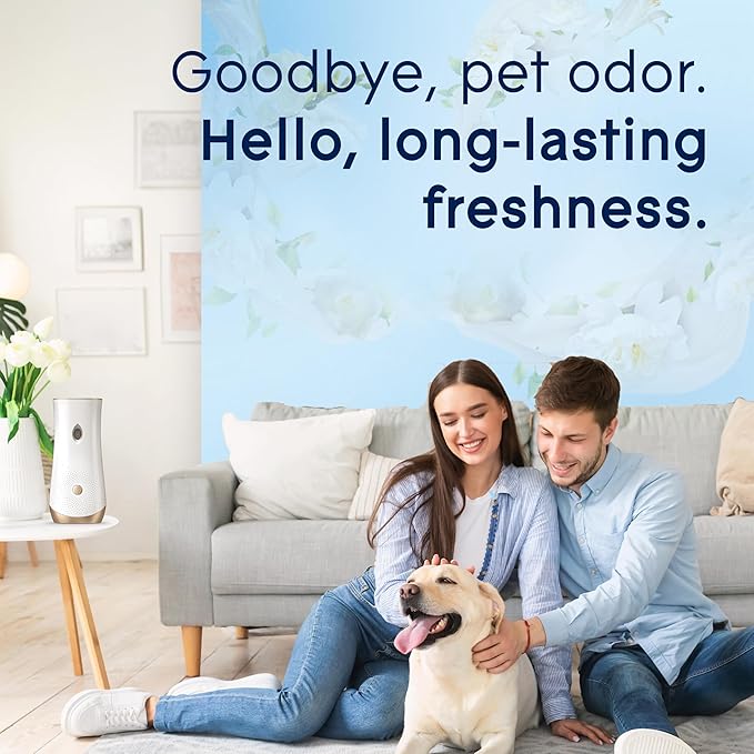 Glade Automatic Spray Refill, Pet Fresh Scent, Scented Air Freshener for Home and Bathroom, 6.2 Oz