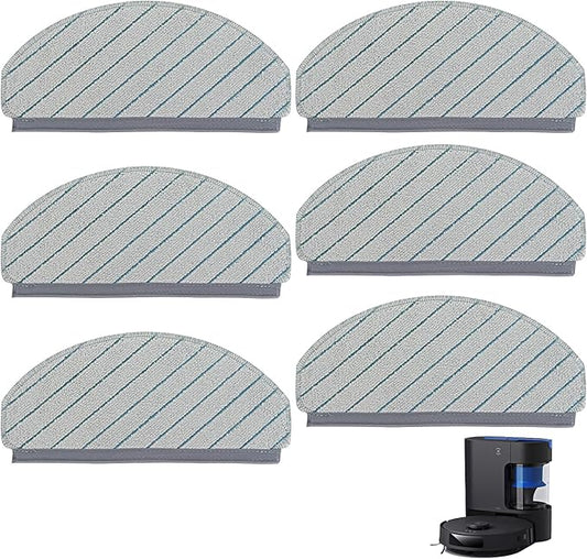 Mop Pads Replacement for Yeedi C12 PRO PLUS/C12 PLUS/C12 Robot Vacuum Cleaner, Include Washable and Reusable Soft Microfiber Mop Pads Accessories Part竊? Pack竊?,<div>