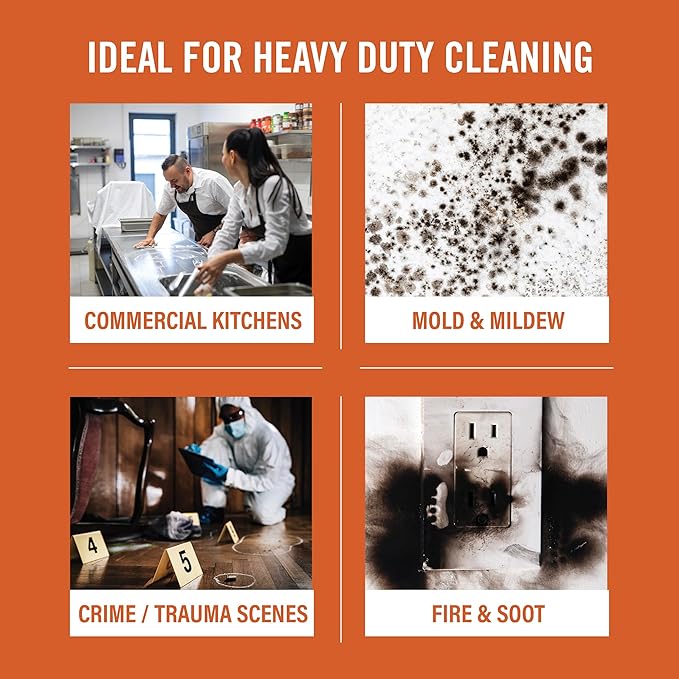 Benefect Atomic Fire & Soot Degreaser - Heavy Duty Botanical Cleaner for Fire Damage, Smoke & Grease Residue – Safe for Kids, Pets & Chemically Sensitive (170 Count Wipes)