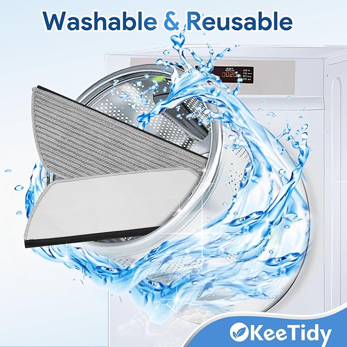 8 Pack Vacuum Robot Mop Pads Compatible with Shark RV2820YE RV2820ZE RV2820AE RV2800S AV2800ZE AV2810YS AV2820S AV2810ZE Vacuum Cleaner Microfiber Mop Pad Replacement Part Accessories