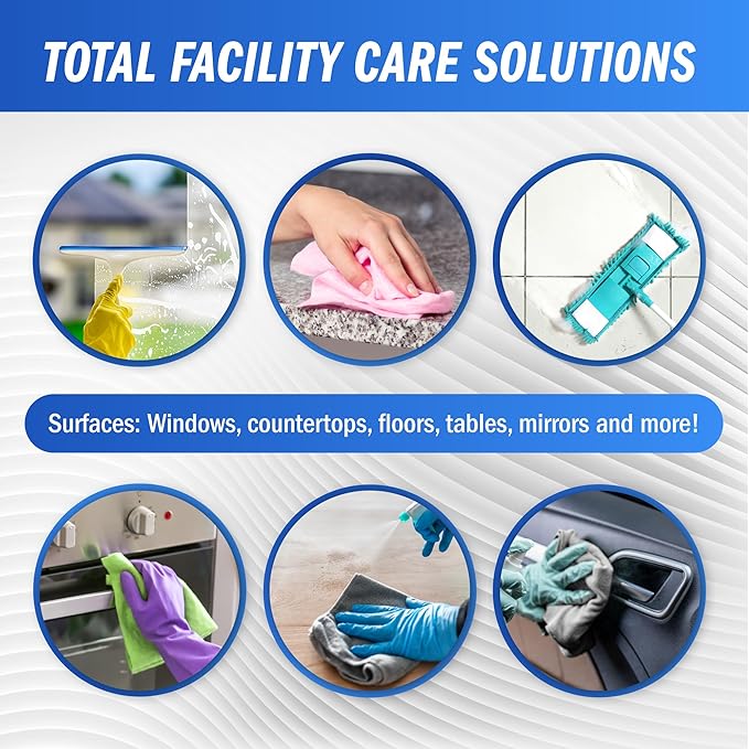 All Surface and Glass Cleaner Concentrate- Makes 256 Gallons of Powerful All Purpose Cleaner Bulk - Floor Cleaner Concentrate - All Purpose Cleaner Concentrate