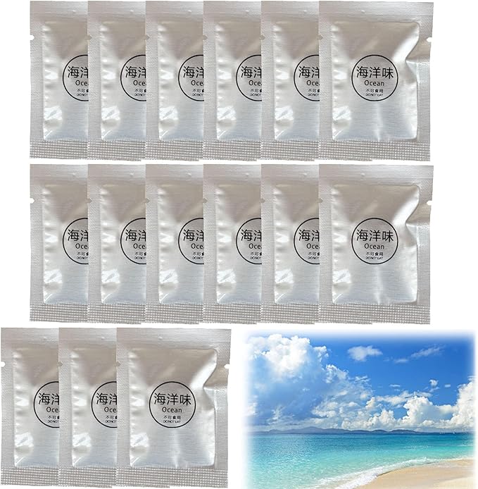15 Pack Car Air Vent Clip Freshener Refills Solid Fragrance Replacement Pads, Long Lasting Air Freshener for Car Accessories for Women Men (Oceans)