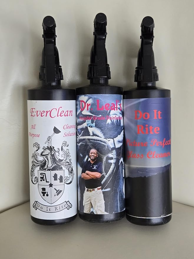 Picture Perfect Glass Cleaner Spray For Cleaning Windows, Mirrors, and Counters, Concentrated Cleaner for All Purpose Cleaner For Multi-Surface Use, Ammonia Free, Non-Toxic Cleaning Supplies. 32 FL OZ