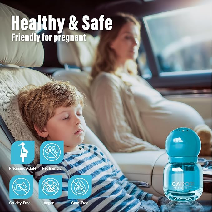 Cute Car Air Freshener 2 Pack, Lightbulb-Shaped Car Fresheners, Automotive Vent Clip, Long Lasting Scent, Essential Oils, Cute Car Accessories for Women, Fresh Scent