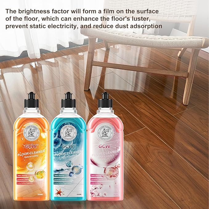 All Purpose Multipurpose Floor Cleaner For Mopping Apply To Hardwood Granite Vinyl and Tile, Ph Neutral MultiSurface Mop Stain Cleaning Solution,Suitable For Kitchen And Bathroom Cleaner Refill Liquid