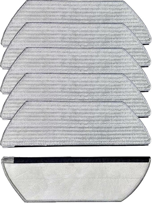 6-Pack Mop Pads Set for Shark AV2800ZE RV2820YE RV2820ZE AV2820S AV2820AE RV2800AE RV2800S