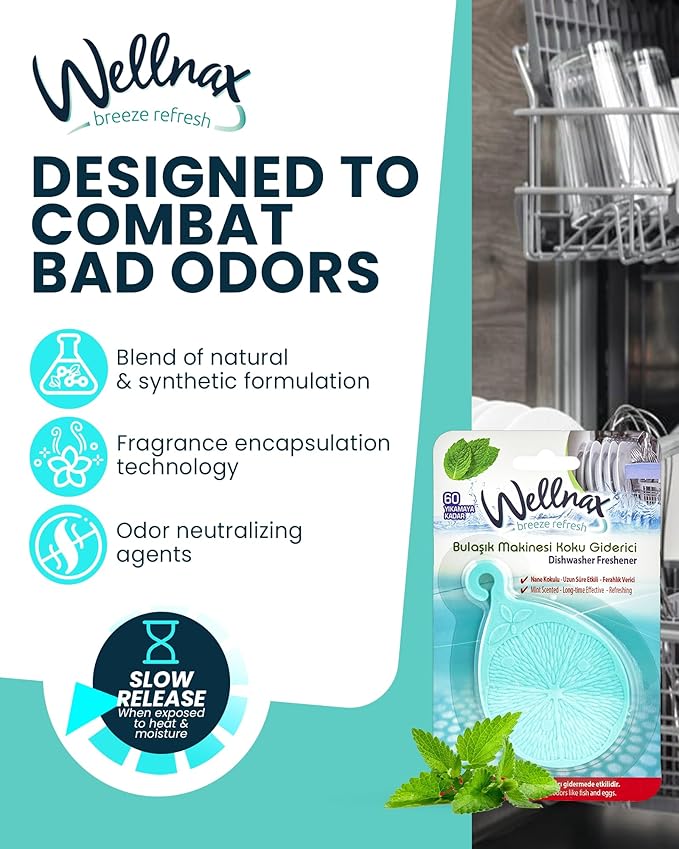 Wellnax Dishwasher Freshener (Mint)