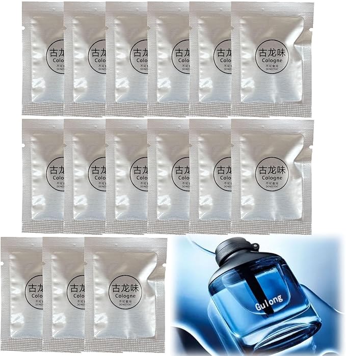 15 Pack Car Air Vent Clip Freshener Refills Solid Fragrance Replacement Pads, Long Lasting Air Freshener for Car Accessories for Women Men (Cologne)