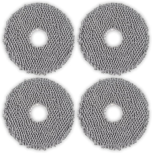 (4 Pack) Plus 505 Combo Replacement Mop Pads Compatible with iRobot Plus 505 Combo robot + AutoWash dock/Plus 405 Combo Robot Vacuum, Mop Cloths Accessories