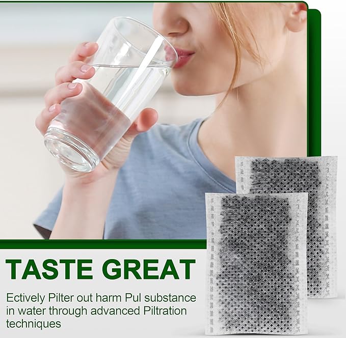 (24 Pack) Distiller Filters – Activated Charcoal Carbon Sachets for Megahome & Countertop Water Distillers