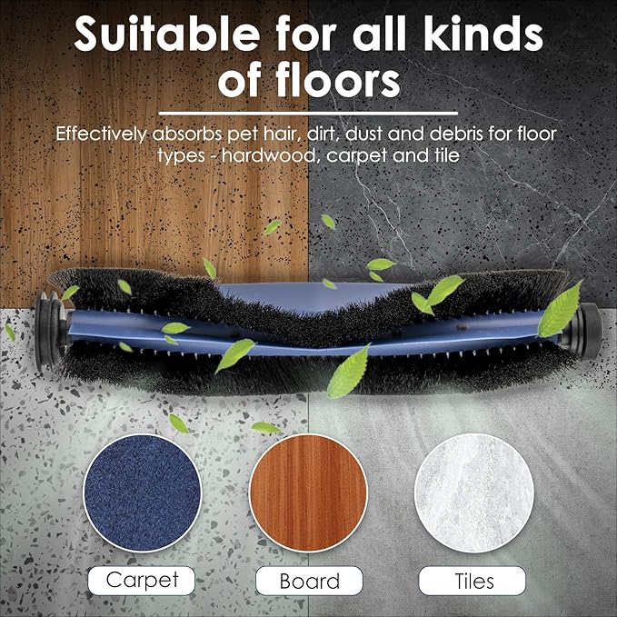 (20 Pack) C20 Omni Replacement Parts for Eufy C20 Omni Robot Vacuum, 2 Roller Brush, 4 Side Brushes, 5 HEPA Filters, 5 Dust Bags, 4 Mop Pads, Vacuum Attachments Accessories Kit
