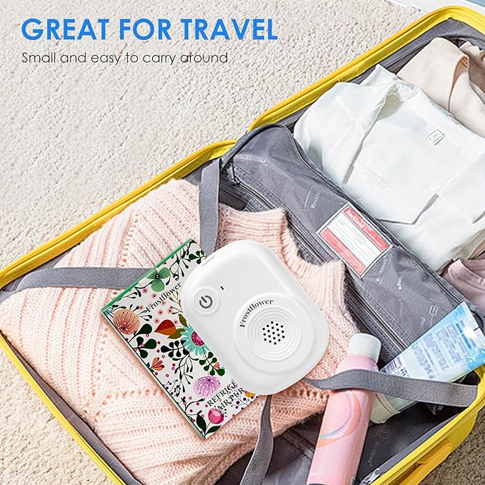 Mini Ozone Generator - 20mg/h multi-purpose battery-powered air Purifier/Small Space Purification Portable ozone air purifier suitable for - refrigerators, cabinets, suitcases, toilets, lockers.