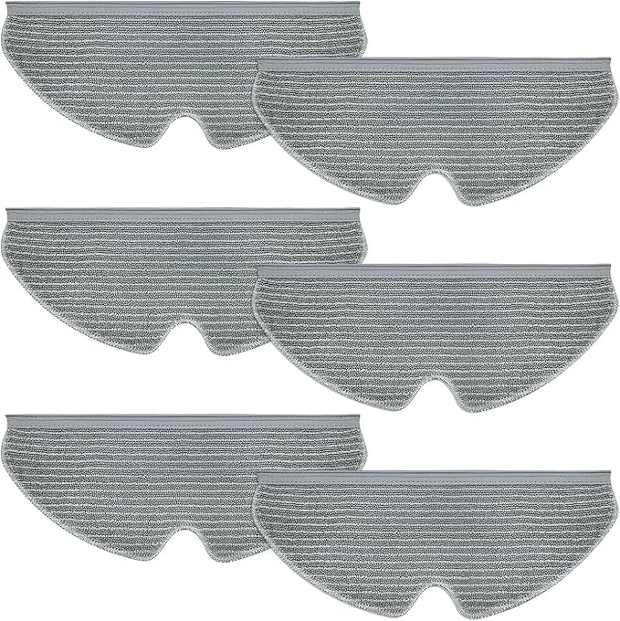 Mop Pads (6 Packs), Compatible with T7S Robot Vacuum and Mop, Replacement Accessories