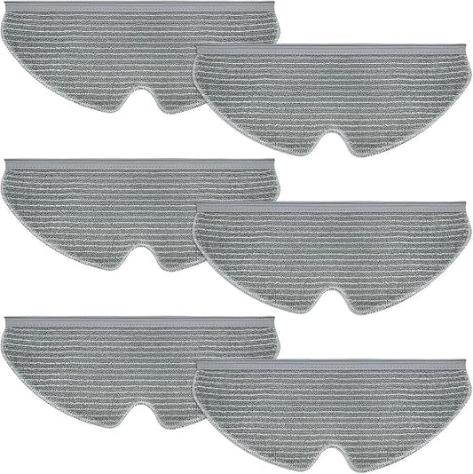 Mop Pads (6 Packs), Compatible with T7S Robot Vacuum and Mop, Replacement Accessories