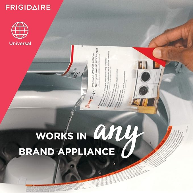 Frigidaire 10FFHOME01 Ready Clean Probiotic Appliance Care Bundle