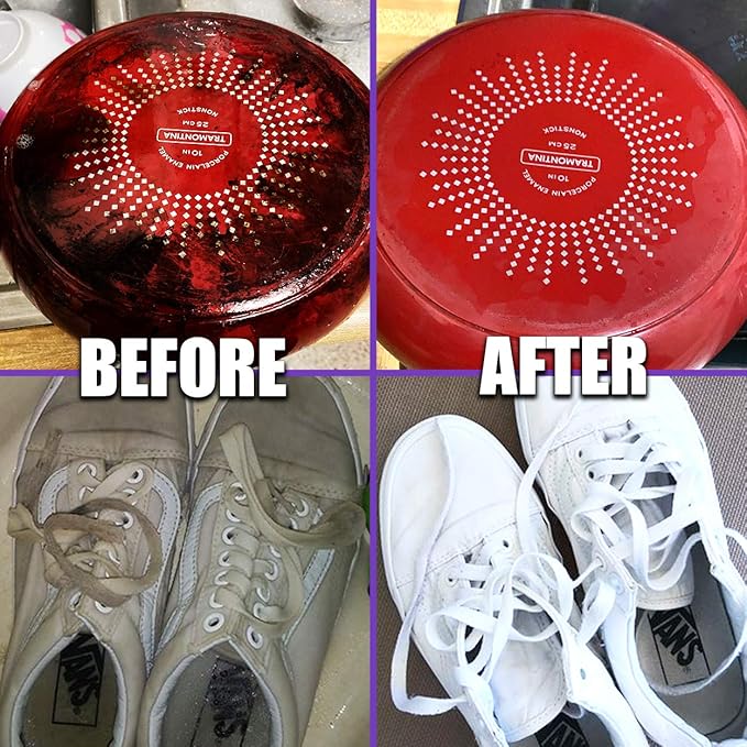 Sacato Cleaner & Degreaser (32 fl Oz) - Removes Tough Stains - Eliminates Grime and Heavy Grease - Use on All Surfaces