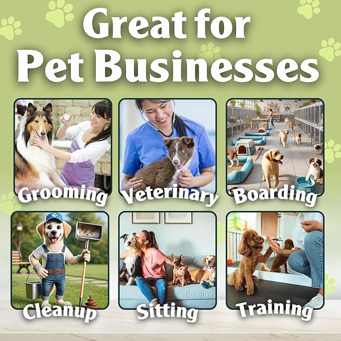 Dog Pee Cleaner Powder with Sweeper Kit | Pet Accident Cleanup Kit for Hard Surfaces | Vomit Cleanup Powder | Puppy Potty Training Aid | Dog Diarrhea Absorbent | Odor Remover | Sprinkle and Sweep