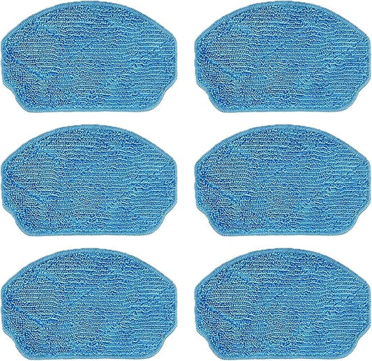 Mop Pads Accessories for MAMNV BR150, BR151, for ZCWA BR150, BR151, for ONSON BR150, BR151, for MANVINS G20 Robot Vacuum Cleaner, Reusable Microfiber Mop Pads Replacement Part Attachment