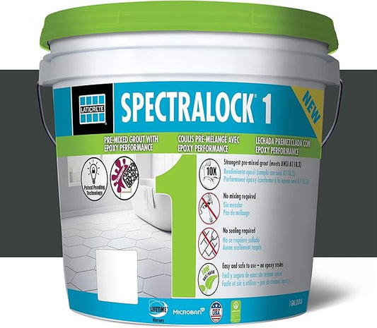 LATICRETE SPECTRALOCK® 1 Pre-Mixed Grout #45 Raven