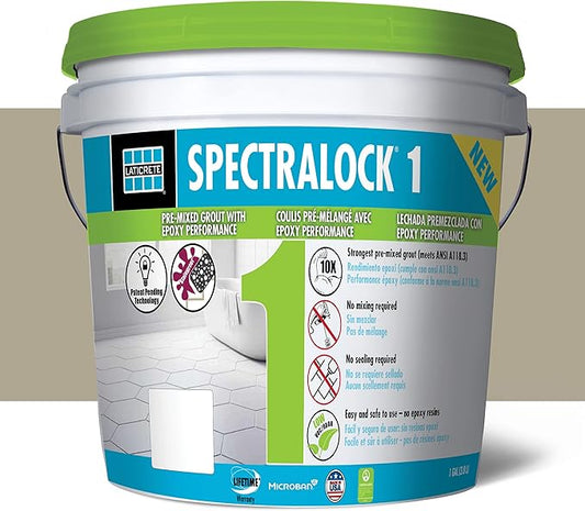 LATICRETE SPECTRALOCK® 1 Pre-Mixed Grout #40 Latte