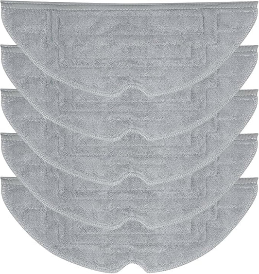 5 Pcs Mop Pads for Roborock S8 Pro Ultra Robot Vacuum, Washable Reusable Mopping Pad Replacement Accessories