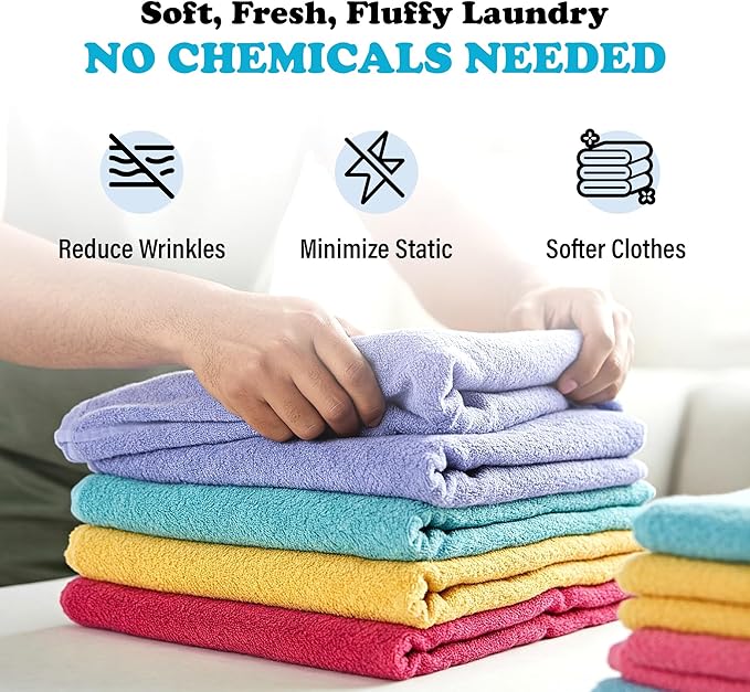 Smart Sheep 3-Pack Wool Dryer Balls - XL Premium Natural Fabric Softener - Award-Winning - Replaces Dryer Sheets - Laundry Balls (Gray Smiling Sheep)