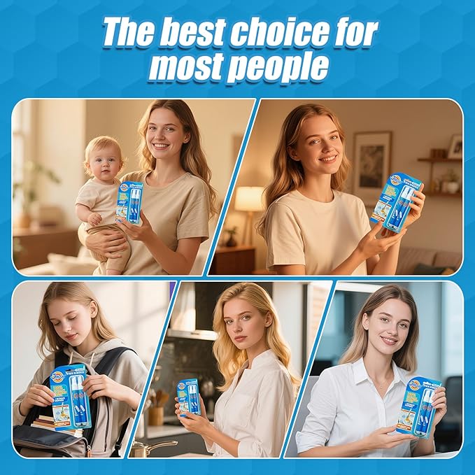 Stain Remover Pen, Instant Stain Remover For Clothes, Bleach Pen, Portable & Travel-Friendly, Works on Food & Drink Stains, Put In Your Pocket or Bag, Pearl white 0.68 Fl Oz (Pack of 2)