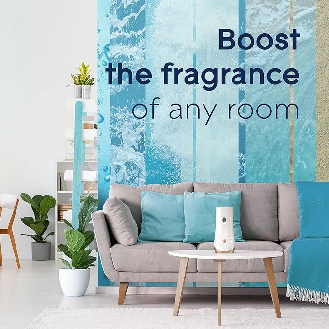 Glade Automatic Spray Air Freshener Refills, Aqua Waves, (PACK OF 3)