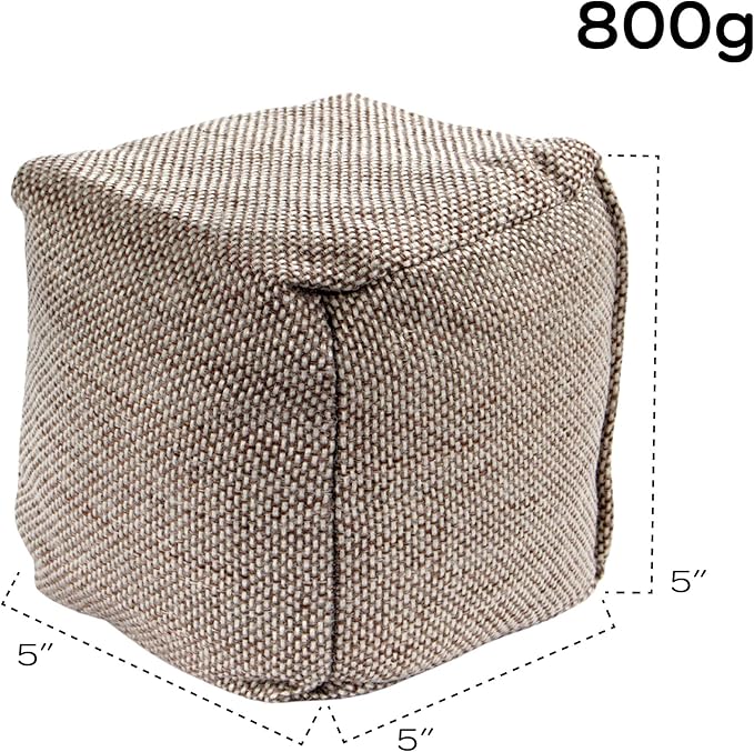 BambooMN Tan Bamboo Charcoal Air Purifier Freshening Cube, 800 Grams Bamboo Activated Carbon, 4 Pieces