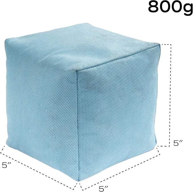BambooMN Activated Bamboo Charcoal Air Purifier Cube - 800g Sky Blue - 2 Units