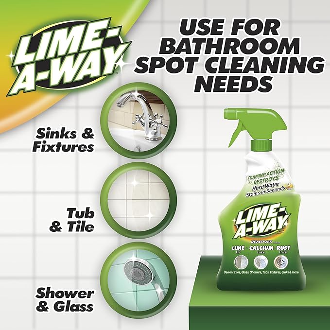 Lime-A-Way Cleaner, 22 Fluid Ounce (Pack of 2)