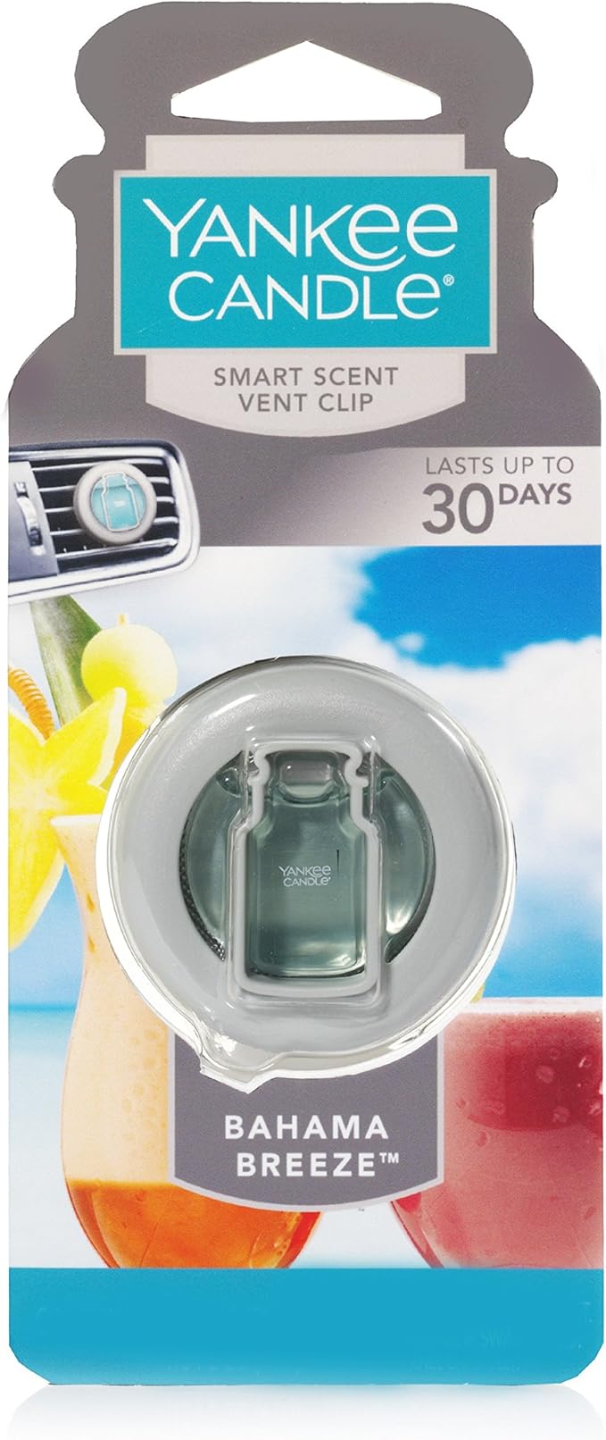 Yankee Candle Smart Scent Vent Clip, Bahama Breeze