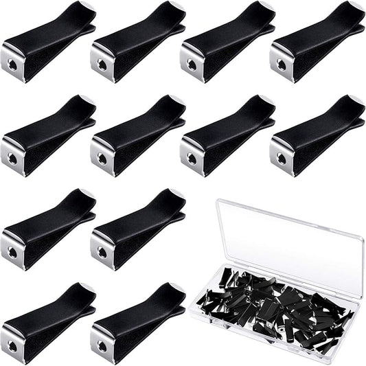 Frienda 60 Pcs Car Vent Clips for Freshies Bulk Square Head Air Conditioner Clips with 2 Storage Boxes, Durable Auto Air Outlet Perfume Holders for Car Decoration Accessories