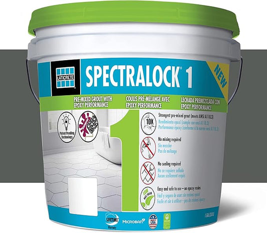 LATICRETE SPECTRALOCK® 1 Pre-Mixed Grout #60 Dusty Grey