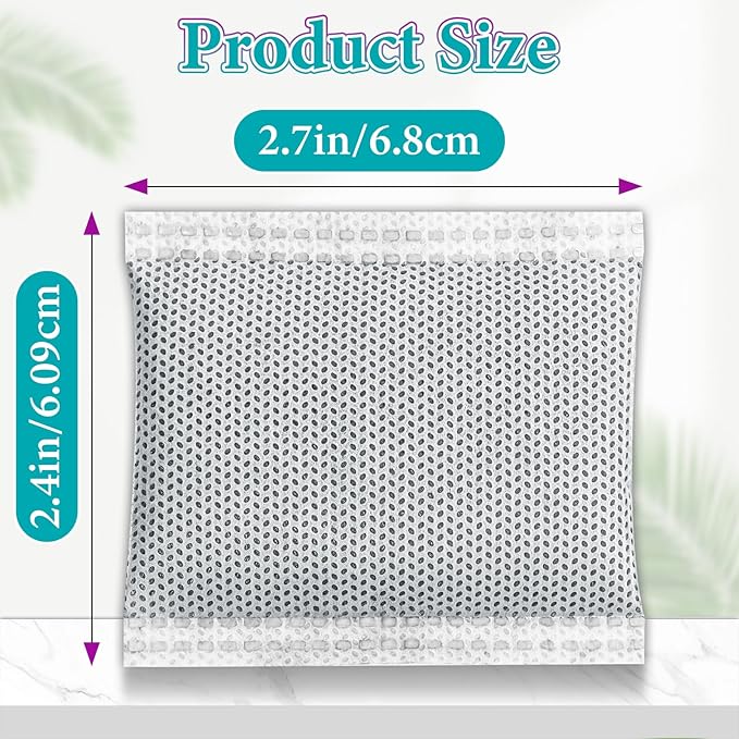 33 Pcs Diaper Pail Deodorizer Carbon Filters, Compatible with Diaper Genie Complete & Expressions Pail, Diaper Pail Odor Absorber Carbon Filter Refills, Keep Home Fresh