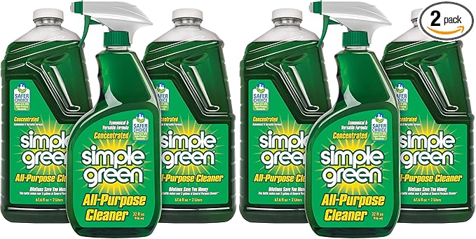 Simple Green All-Purpose Cleaner Spray and Refill, Green, 3 Piece Set, Original, 1 Count (Pack of 2)