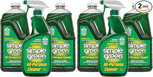 Simple Green All-Purpose Cleaner Spray and Refill, Green, 3 Piece Set, Original, 1 Count (Pack of 2)
