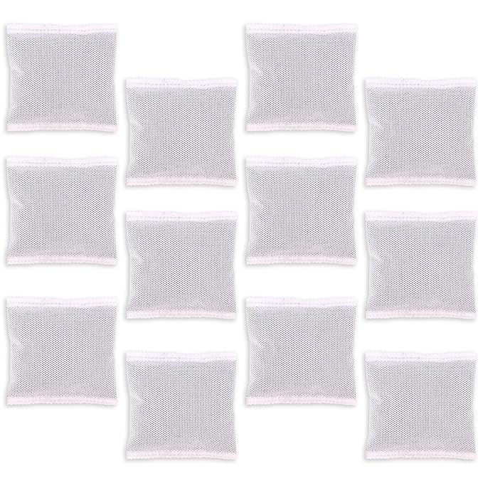 12pcs Carbon Filter Refills, Diaper Pail Carbon Filter Refills Activated Charcoal Smell Absorbing Deodorizer for Playtex Diaper Genie (30g)