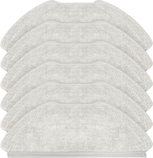 6 PCS Mop Cloth Pads for AIRROBO T20 Robot Vacuum Cleaner Accessories, Vacuum Cleaner Robot Vacuum Cleaner Replacement Parts