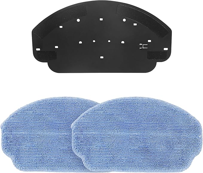 Mop Pads Replacement Holder Set for MAMNV BR150/BR151, for ZCWA BR150/BR151, for ONSON BR150/BR151, for GTTVO BR150/BR151, for MANVINS G20 Robot Vacuum Cleaner