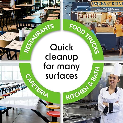 Restaurant Bundle - Get 400ct Wipex Table Bussers Natural Table Wipes and 100ct Individually Wrapped Hand Wipes