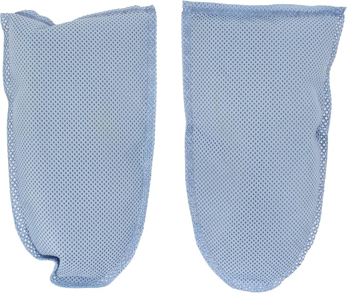 BambooMN Activated Bamboo Charcoal Odor Absorber Moisture Eliminating Shoe Inserts, 100g Per Pair, Blue 10 Pairs