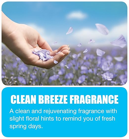 Big D 878 Metered Aerosol Starter Kit, Clean Breeze Fragrance (Contains Dispenser, 2 Batteries, 3 Aerosol Cans) - Air freshener ideal for restrooms, offices, schools, restaurants, hotels, stores