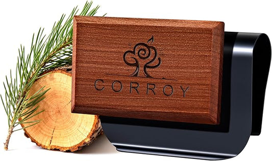 Car Air Freshener Natural Essential Oil Scent, Odor Eliminator and Purifier, Vent Clip Air Freshener for Car (Starter/Pine)