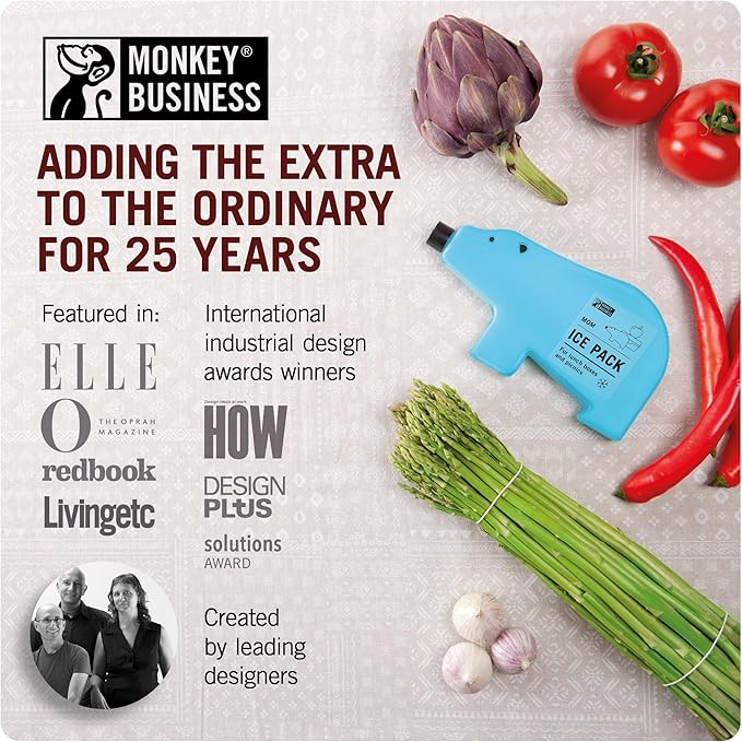 Monkey Business Odor Eliminators, Deodorizers For Cupboards And Small Areas, Activated Charcoal Also Keeps Wardrobes, Lockers, Gym Bags Fresh, Odor Absorber Eco-friendly (Air Claire - White)