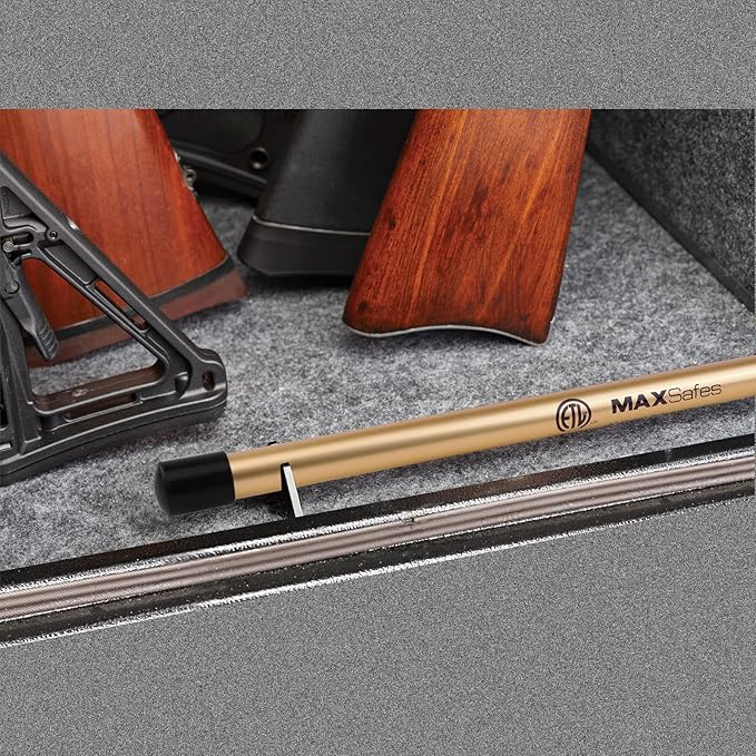 Gun Safe Dehumidifier Rod, Dry Rod - Easy Installation Plug-in Electric Dehumidifier Eliminates Moisture for Gun Safes & Cabinets, ETL Approved，12in