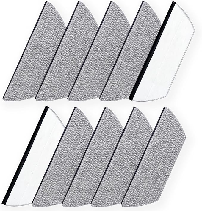 10 Pack Replacement Mop Pads Compatible with Shark AV2800ZE RV2820YE RV2820ZE AV2820S AV2820AE RV2800AE RV2800S PowerDetect Never Touch Pro,Washable Reusable