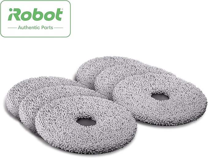 iRobot® Roomba® Authentic Replacement Parts - DualClean™ Mop Pads for Roomba® Plus 405 & 505 Combo Robots, 6-Pack