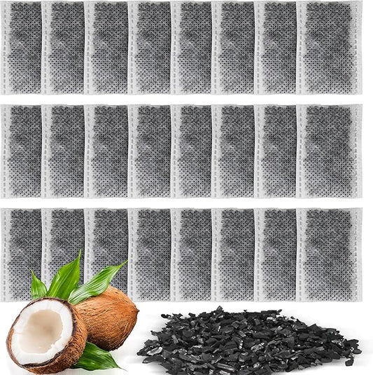 (24 Pack) Distiller Filters – Activated Charcoal Carbon Sachets for Megahome & Countertop Water Distillers