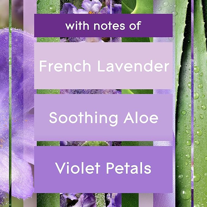Glade PlugIns Refills Air Freshener Starter Kit, Scented and Essential Oils for Home and Bathroom, Lavender & Aloe, 3.35 Fl Oz, 1 Warmer + 5 Refills